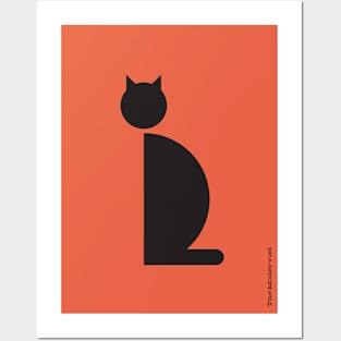 The Modervist - Cat Posters and Art